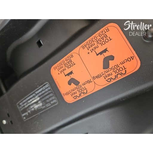 Nuna Base Next bázistalp + Todl Next gyerekülés