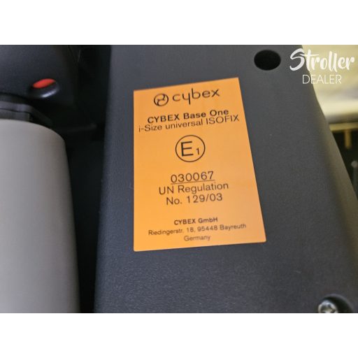 Cybex Aton S2 babahordozó + Base One bázistalp