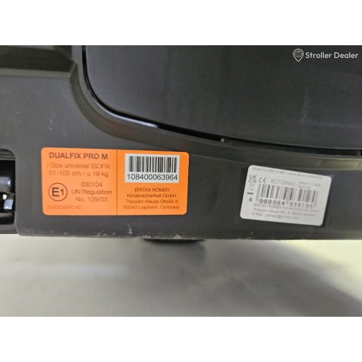 Britax Römer Dualfix Pro M gyerekülés