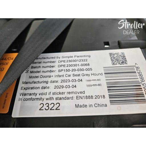 Doona+ kerekeshordozó 