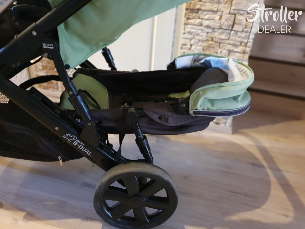 Britax b sales dual pram