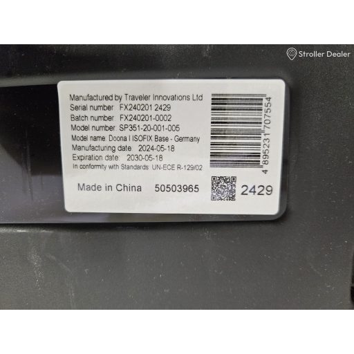 Doona i isofix base bázistalp