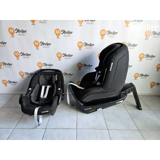 Maxi-Cosi FamilyFix 2 bázistalp + Pearl Pro 2 gyerekülés + Pebble Pro babahordozó