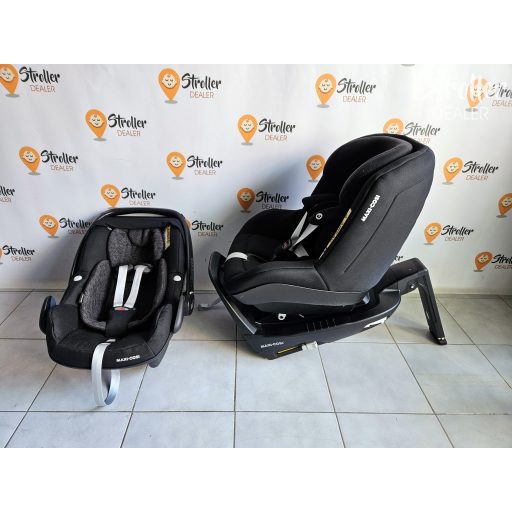 Maxi-Cosi FamilyFix 2 bázistalp + Pearl Pro 2 gyerekülés + Pebble Pro babahordozó