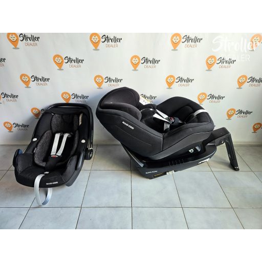 Maxi-Cosi FamilyFix 2 bázistalp + Pearl Pro 2 gyerekülés + Pebble Pro babahordozó