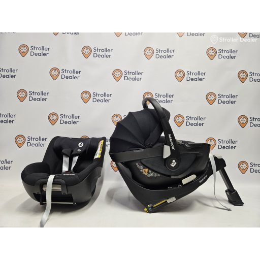 Maxi-Cosi Pebble 360 babahordozó + Pearl 360 gyerekülés + FamilyFix 360 bázistalp 
