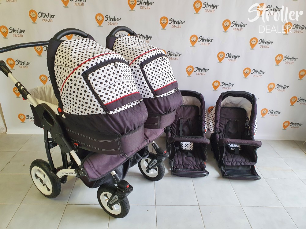 Danny sport twin pram best sale