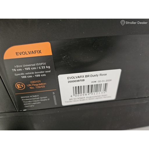 Britax Römer Evolvafix gyerekülés