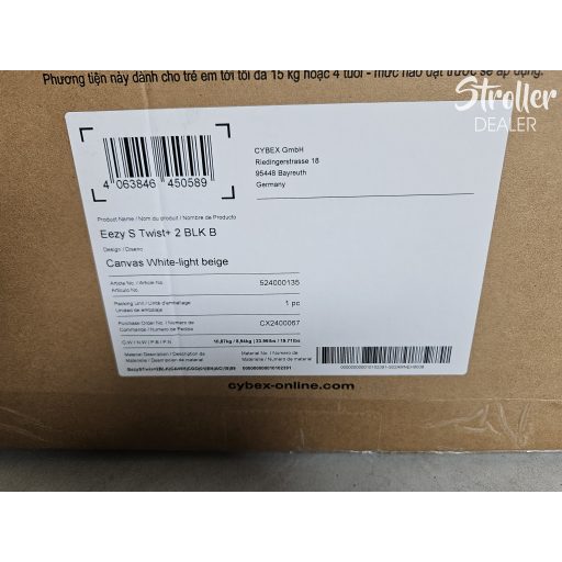 Cybex Eezy S Twist Plus 2