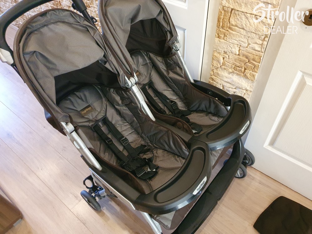 Poussette peg cheap perego aria twin