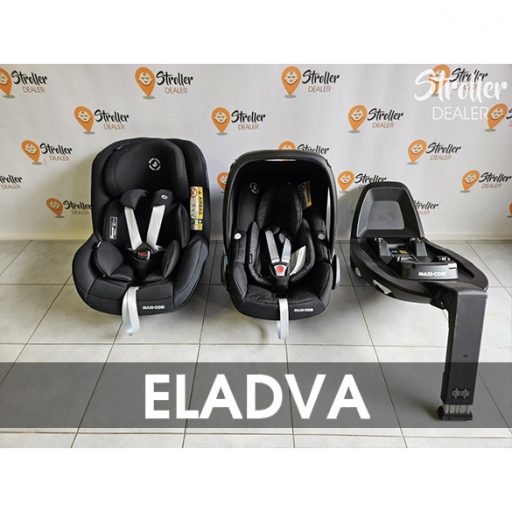 Maxi-Cosi FamilyFix 2 bázistalp + Pearl Pro 2 gyerekülés + Pebble Pro babahordozó