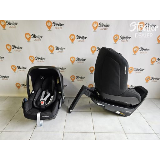 Maxi-Cosi FamilyFix 2 bázistalp + Pearl Pro 2 gyerekülés + Pebble Pro babahordozó