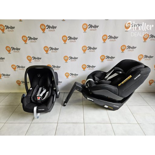 Maxi-Cosi FamilyFix 2 bázistalp + Pearl Pro 2 gyerekülés + Pebble Pro babahordozó