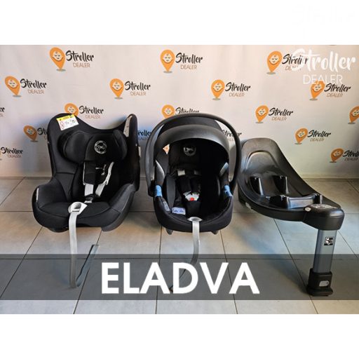 Cybex Base M bázistalp + Sirona M2 gyerekülés + Aton M babahordozó