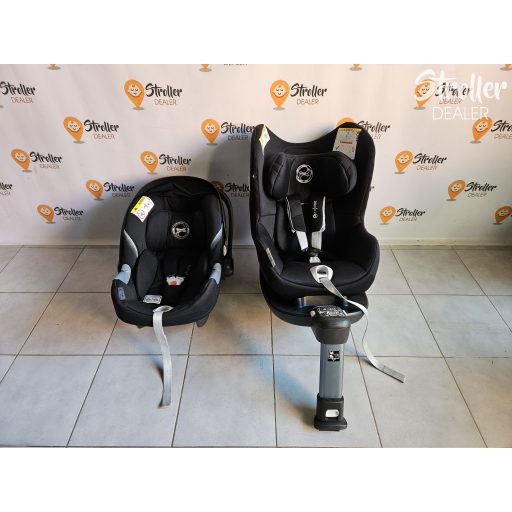 Cybex Base M bázistalp + Sirona M2 gyerekülés + Aton M babahordozó