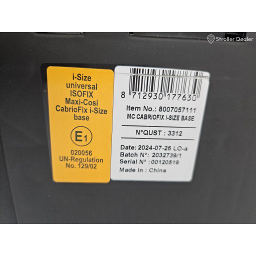 Maxi-Cosi Cabriofix i-size bázistalp